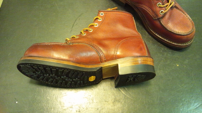 RED WINGなどブーツのソールカスタム集②｜修理事例