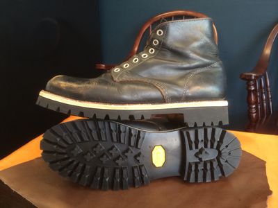 RED WING アイリッシュセッターをVibram 132でカスタム｜修理事例