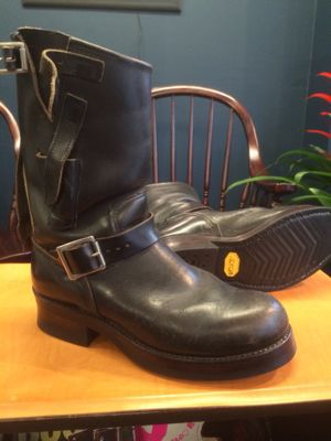 RED WING PT91 ナイフポケットをVibram 700でカスタム｜修理事例