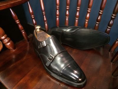 SCOTCH GRAIN ダブルレザーソール交換｜革靴修理事例