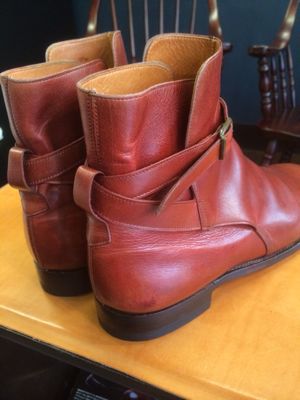 Crockett & Jones ブーツのトップリフト交換｜かかと修理事例