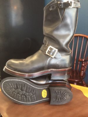 RED WING エンジニアブーツをVibram 430でカスタム｜修理事例