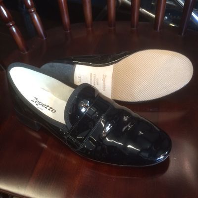 Repetto婦人靴のハーフラバー補強｜修理事例