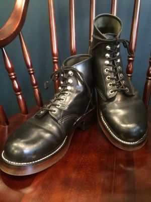 RED WINGプレーントゥをVibram 750でソールカスタム｜修理事例