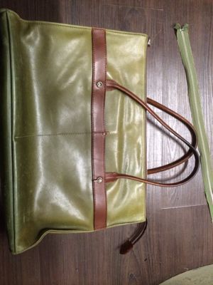 SOMÈS SADDLEバッグのファスナー交換｜鞄修理事例
