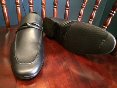 GUCCIローファーのVibramハーフラバー補強｜修理事例