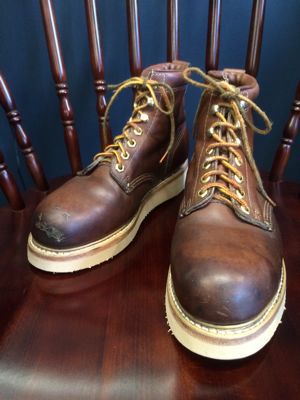 ワークブーツをVibram 2021ソールへ交換｜修理事例