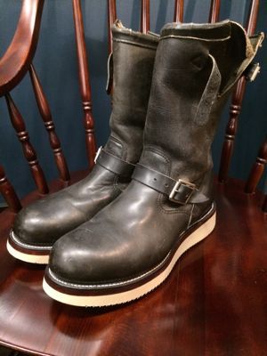 Chippewa エンジニアブーツをVibram 2021へ交換｜修理事例