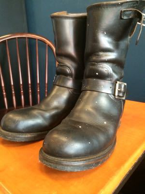 RED WING PT91 エンジニアブーツをVibram 700でオールソール交換｜修理事例