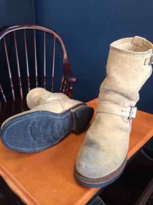 RED WING エンジニアブーツをVibram 430でオールソール交換｜修理事例