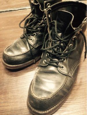 RED WING 8130の靴磨き｜修理事例