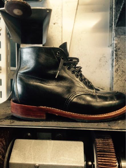 RED WING ベックマン9029のかかと交換｜修理事例