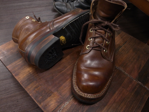 White's セミドレスのVibram #430ヒール交換 2