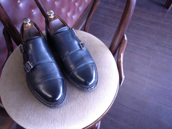 Paraboot 乾燥した革の保湿と靴磨き 3