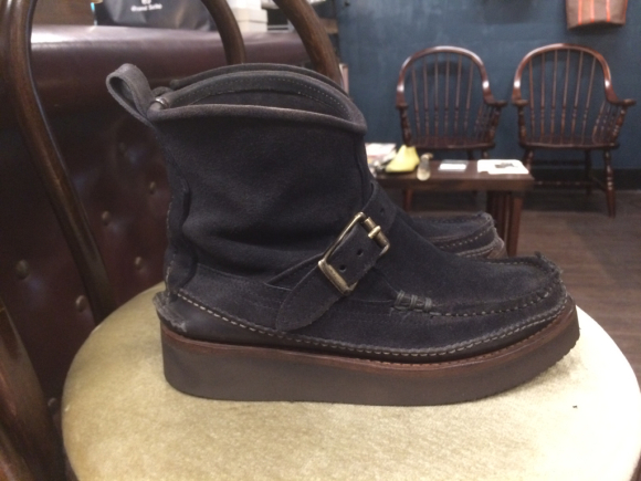 YUKETEN レディースブーツをVibram #2021でオールソール 3