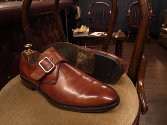 Meermin ヒール交換と靴磨き 2