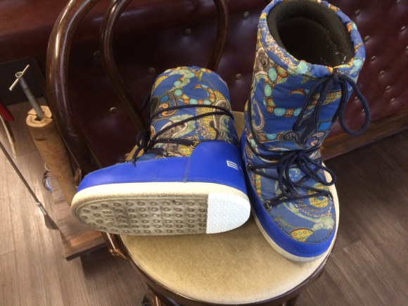 ETRO ブーツのソール部分修理 2