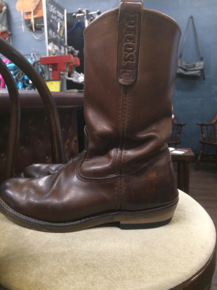 RED WING ペコスブーツのヒールゴム交換 2