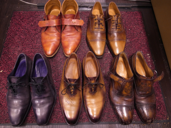 Berluti オールソール交換 1