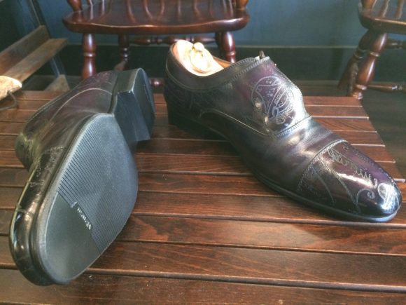 Berluti オールソール交換 3