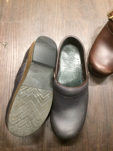 dansko ダンスコ ソール・かかと修理 3