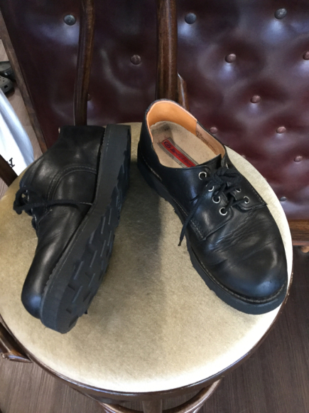 Vibram #4014 ブラックソール オールソール交換 2