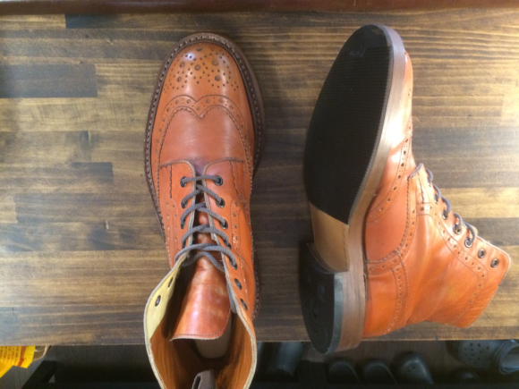 Tricker's(トリッカーズ) ソール交換 2