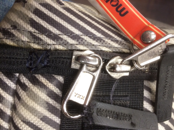 THE NORTH FACE ザノースフェイス ファスナー修理 4