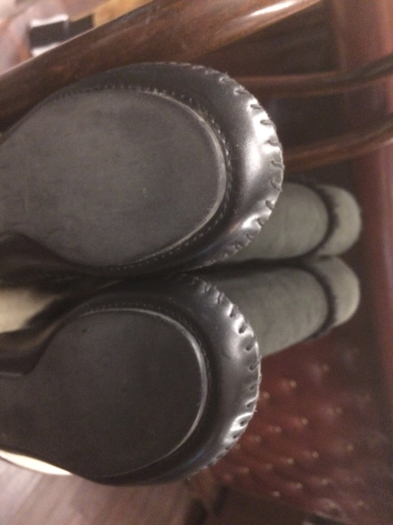 Tory Burch トリーバーチ つま先のスレ補修 3