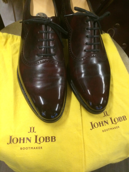 JOHN LOBB オールソール修理 1