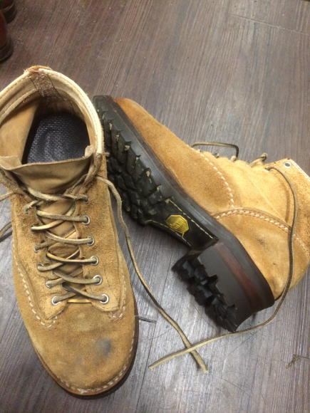 ウエスコ ヒール修理 Vibram#700 1