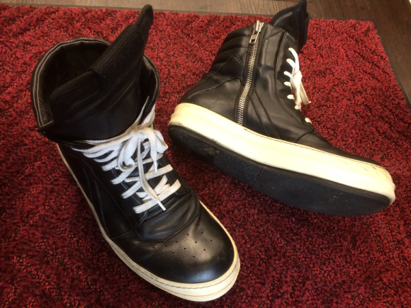 Rick Owens リックオウエンス ハーフラバーソール張替え 1