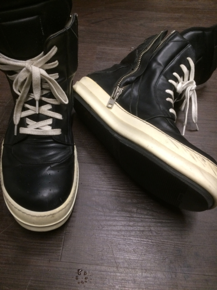Rick Owens リックオウエンス ハーフラバーソール張替え 2