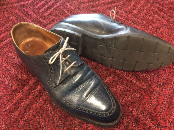 Berluti ベルルッティ ソール交換 Vibramモルフレックスソール 1
