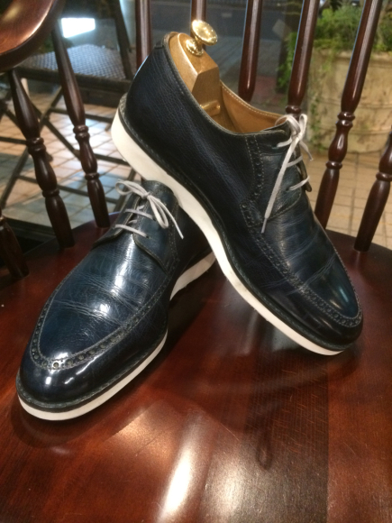 Berluti ベルルッティ ソール交換 Vibramモルフレックスソール 2