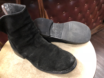 Guidi グイディ ブーツ レザーヒール交換 2