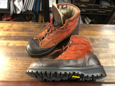 ダナー オールソール修理 Vibram#148 2