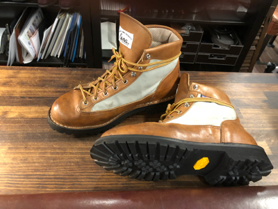 ダナー オールソール 修理 Vibramソール 2