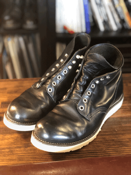 レッドウイング Vibram#4014 オールソール修理 1