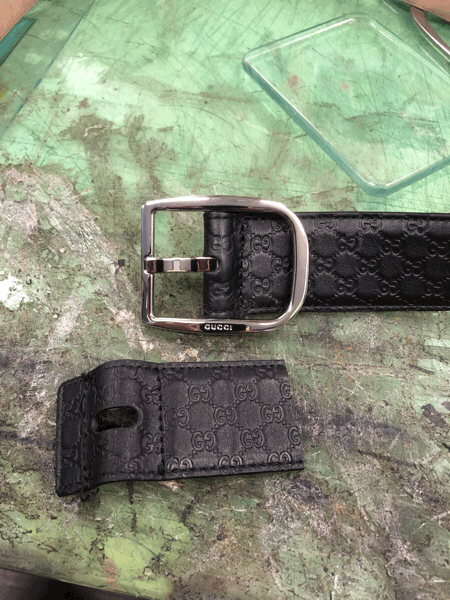 GUCCI グッチ メンズベルトカット・長さ調整 4
