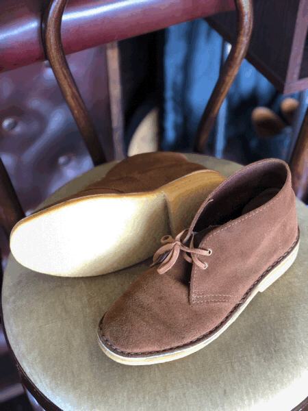 Clarks クラークス デザートブーツ オールソール修理 1