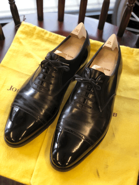 John Lobb ジョンロブ ソールつま先修理 1
