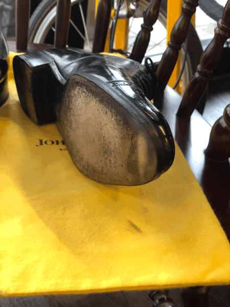 John Lobb ジョンロブ ソールつま先修理 2