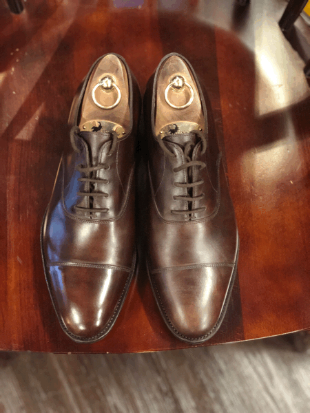 John Lobb ジョンロブ つま先ビンテージスチール・靴磨き 2