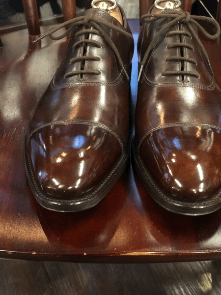 John Lobb ジョンロブ つま先ビンテージスチール・靴磨き 4