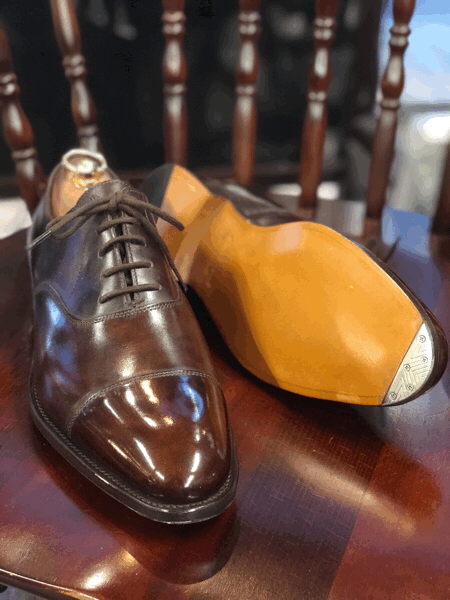 John Lobb ジョンロブ つま先ビンテージスチール・靴磨き 5