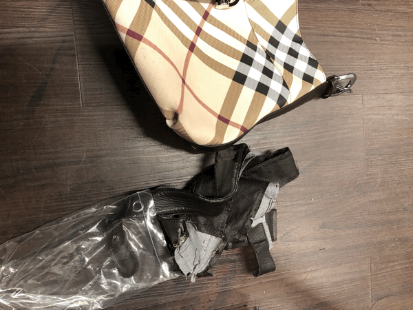 Burberry バーバリー ショルダーバッグ リメイク修理 3