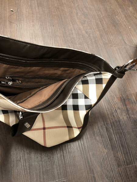 Burberry バーバリー ショルダーバッグ リメイク修理 5