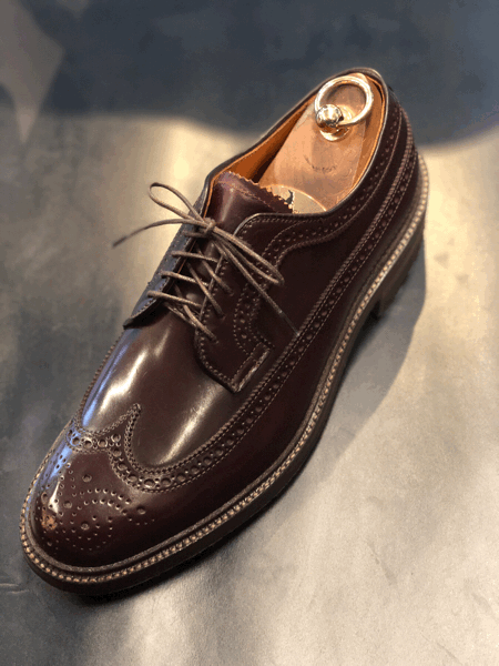ALDEN オールデン ソールカスタム オールソール修理 Vibram#100 3