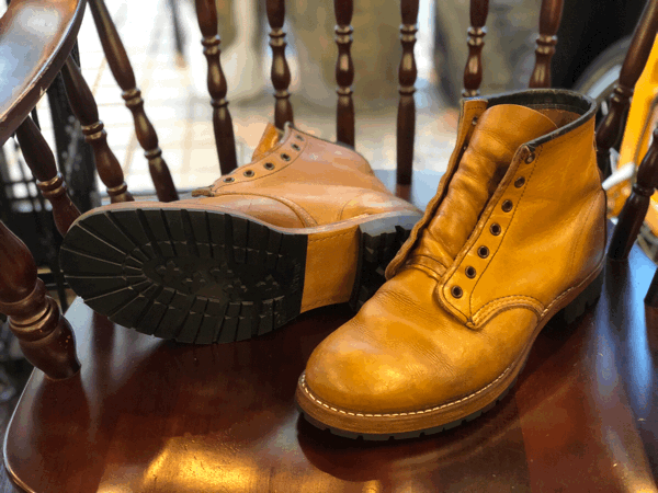 REDWING レッドウィング ベックマン オールソール修理 2